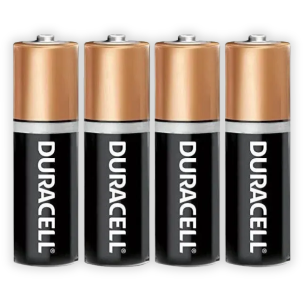 Pilha Alcalina AA 4 Unidades Duracell
