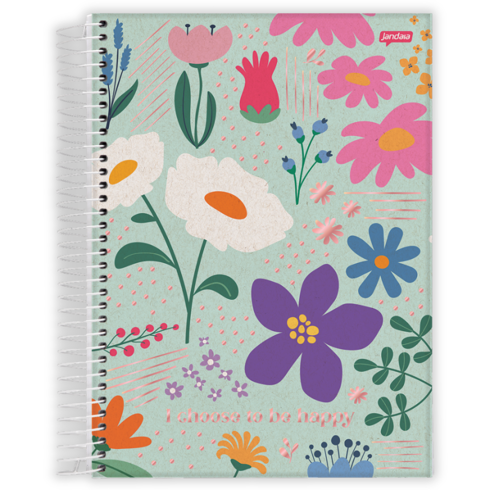 Caderno com Espiral Universitário Eco Línea 1 Matéria Jandaia - #1