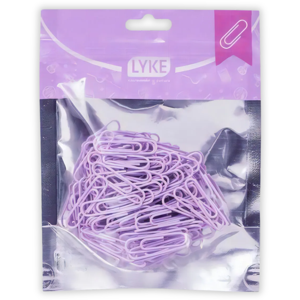 Clipes para Papel N.2/0 100 Unidades Pastel Lyke - #3