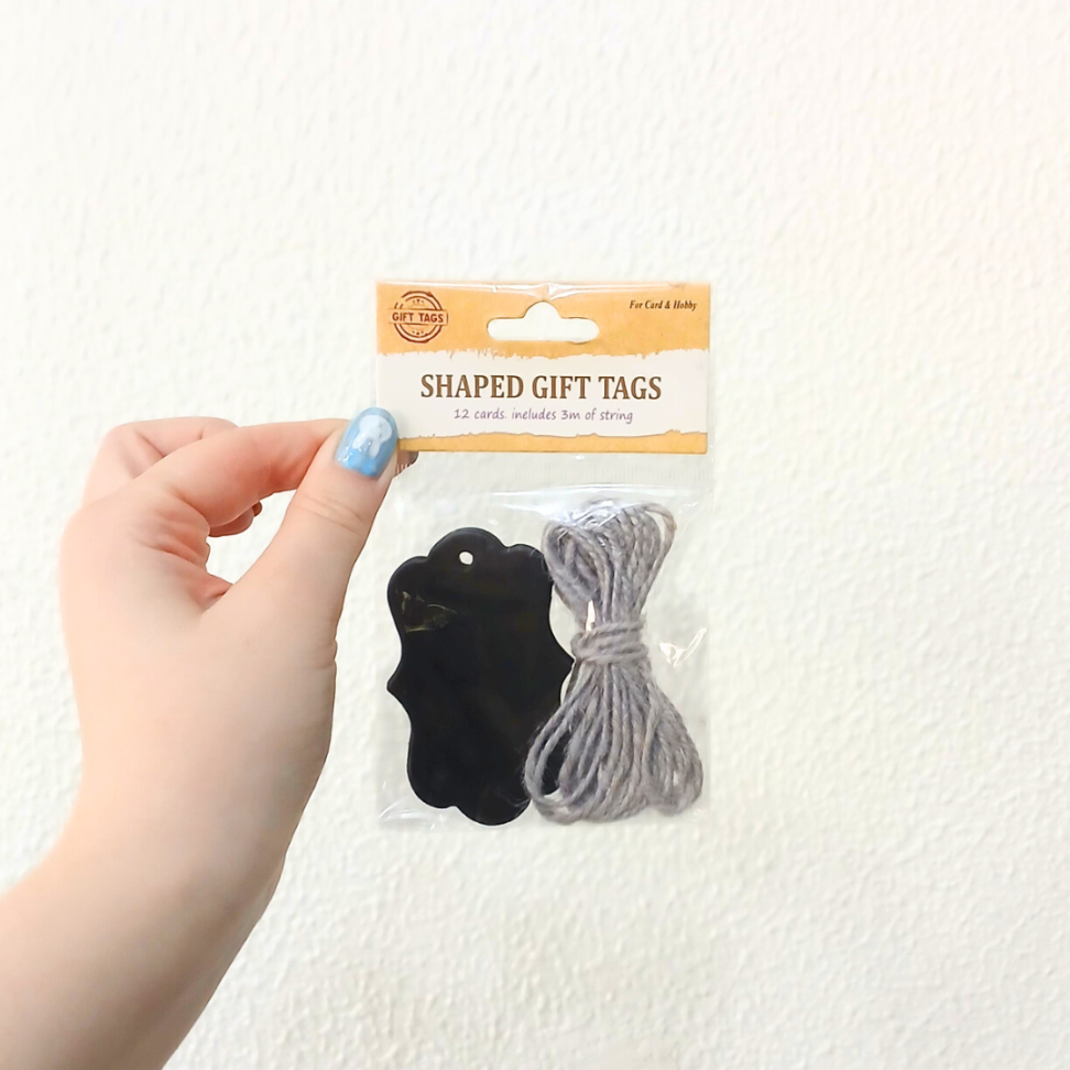 Etiquetas Lousa + Barbante 12 Unidades Kit - #4