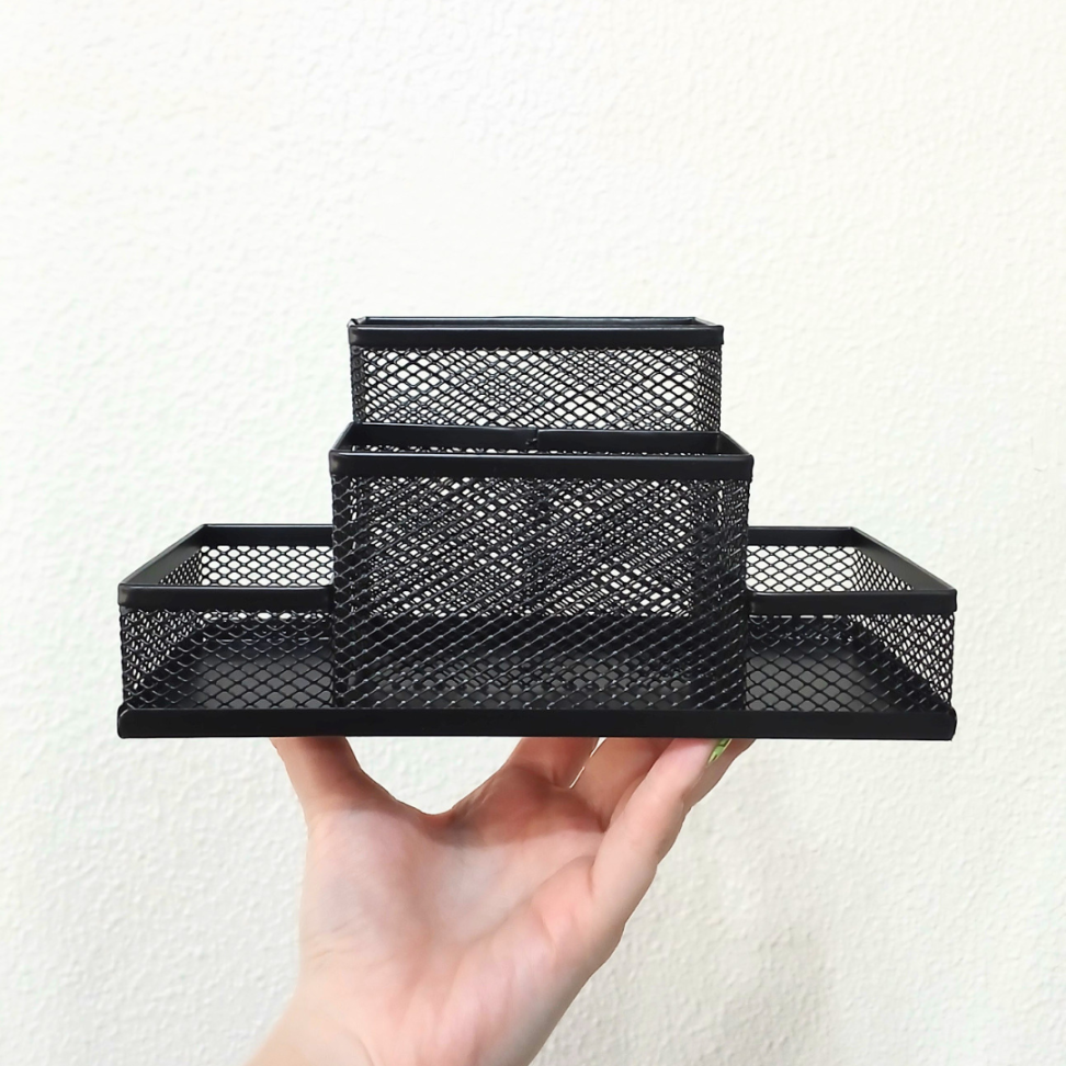 Porta Objetos Aramado Preto OR5161 BRW - #2