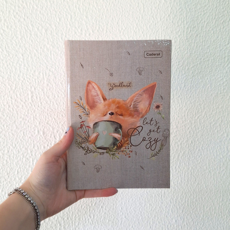 Caderno Brochura Pequeno 1/4 Woodland Cadersil - #9