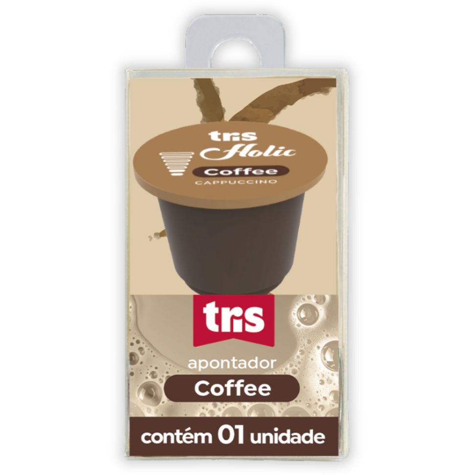 Apontador Cápsula Coffee Shop Holic Tris - #6