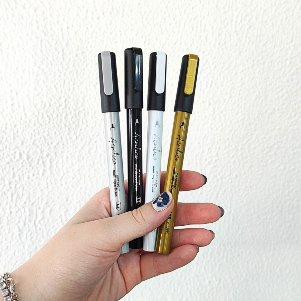 Marcador Multisuperfícies Acrílico Vibes 1.2 Tris - #7