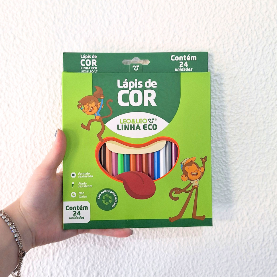 Lápis de Cor 24 Cores Linha Eco Leo e Leo - #3