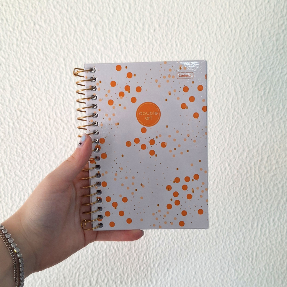 Caderneta com Espiral Double Art Cadersil - #8