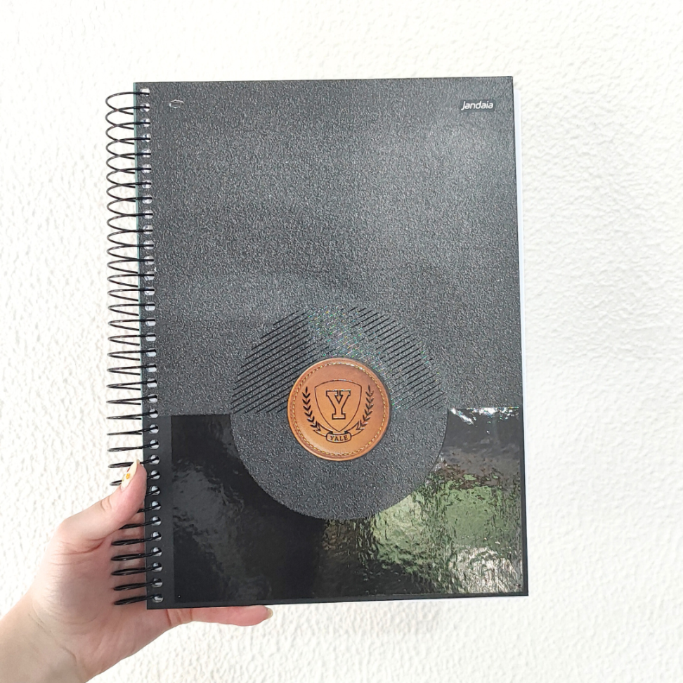 Caderno com Espiral Universitário Yale 10 Matérias Jandaia - #7