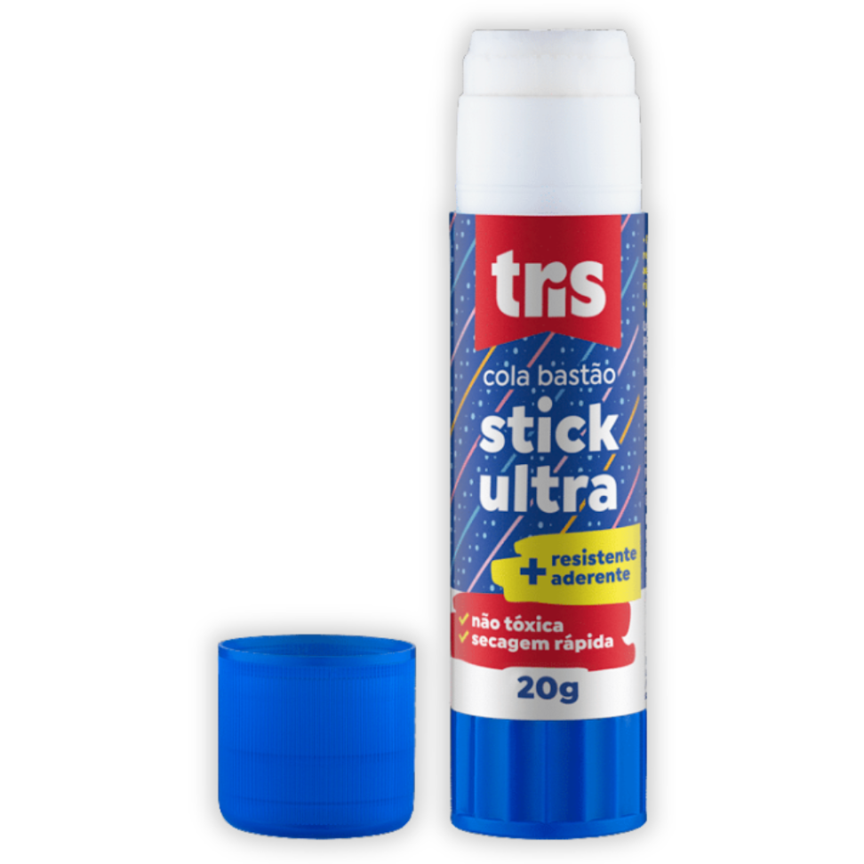 Cola em Bastão Stick Ultra 20g Tris - #1