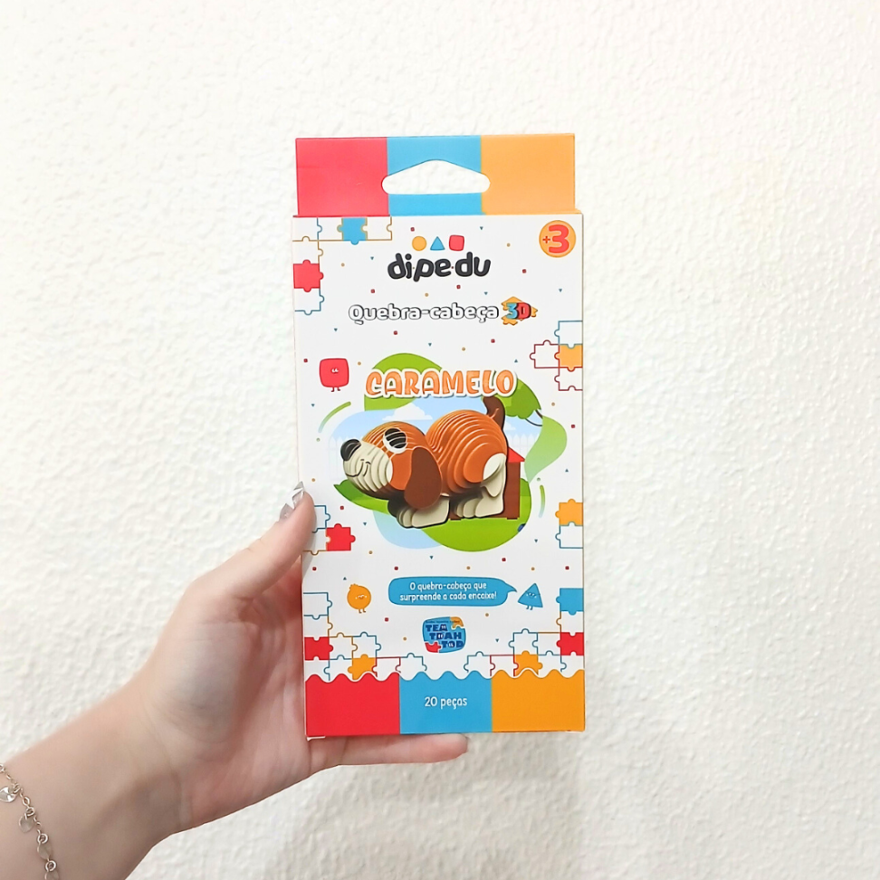 Quebra-Cabeça 3D Caramelo 20 Peças Dipedu BRW - #5