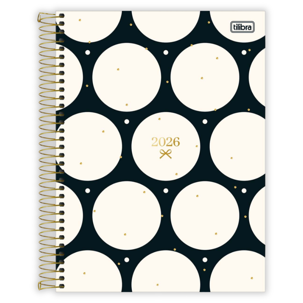 Agenda Espiral Diária Grande West Village 2026 Tilibra - #1