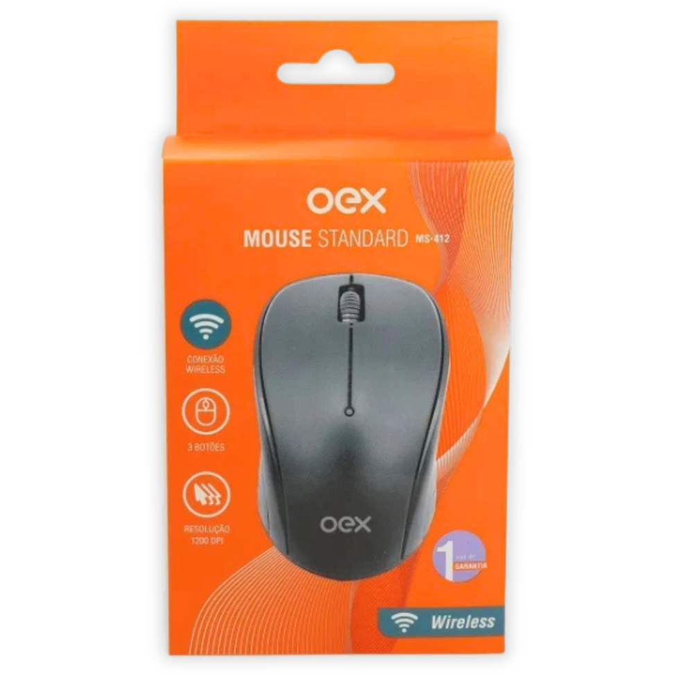 Mouse sem Fio Standard MS-412 OEX - #3