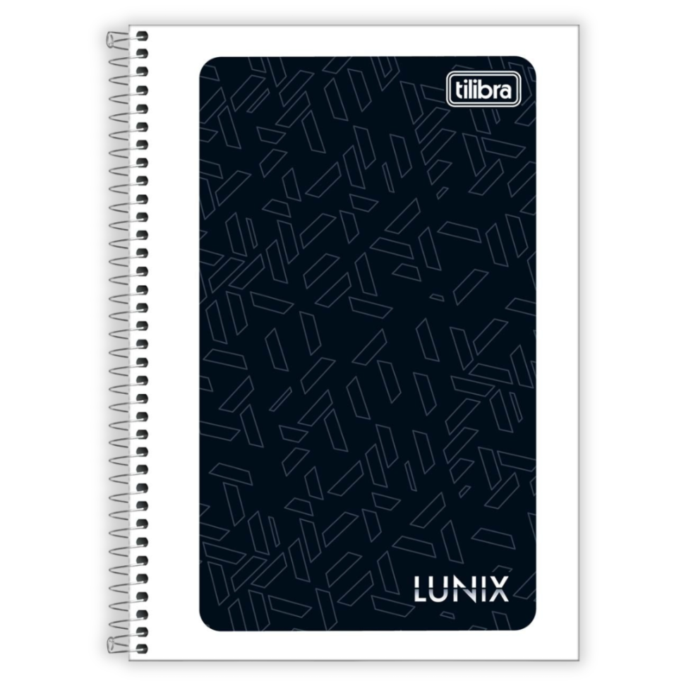 Caderno com Espiral Capa Flexível Pequeno 1/4 Lunix Tilibra - #9