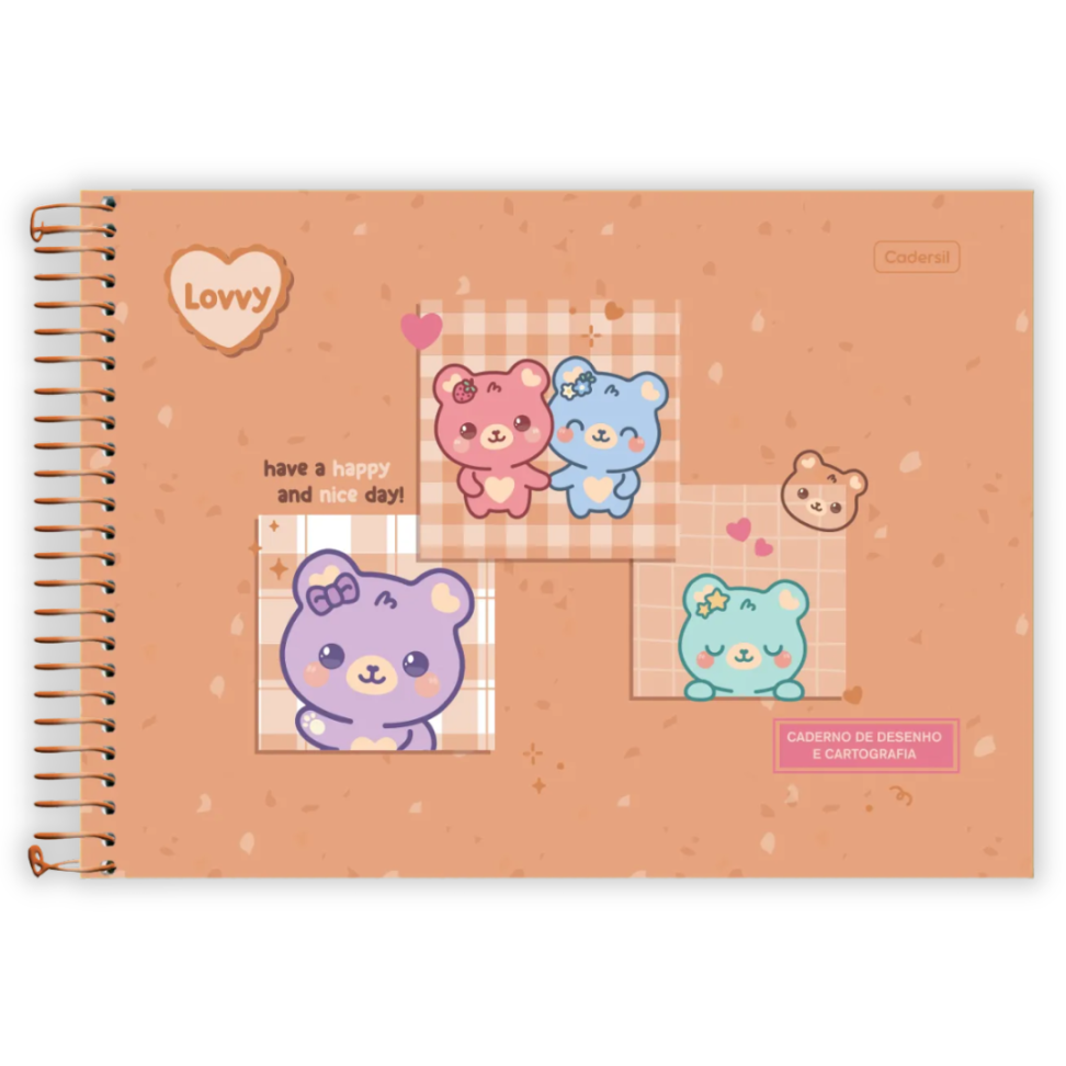 Caderno de Cartografia e Desenho Lovvy Cadersil - #5