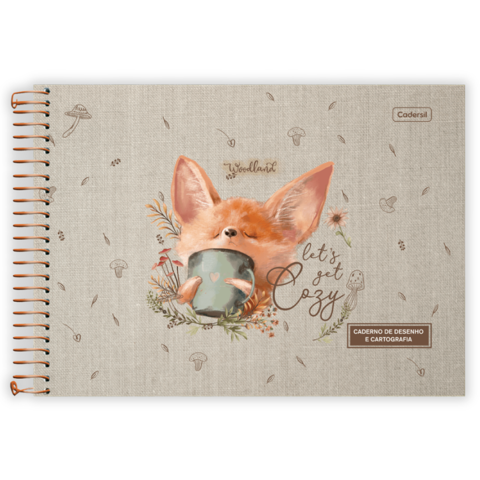 Caderno de Cartografia e Desenho Woodland Cadersil - #5