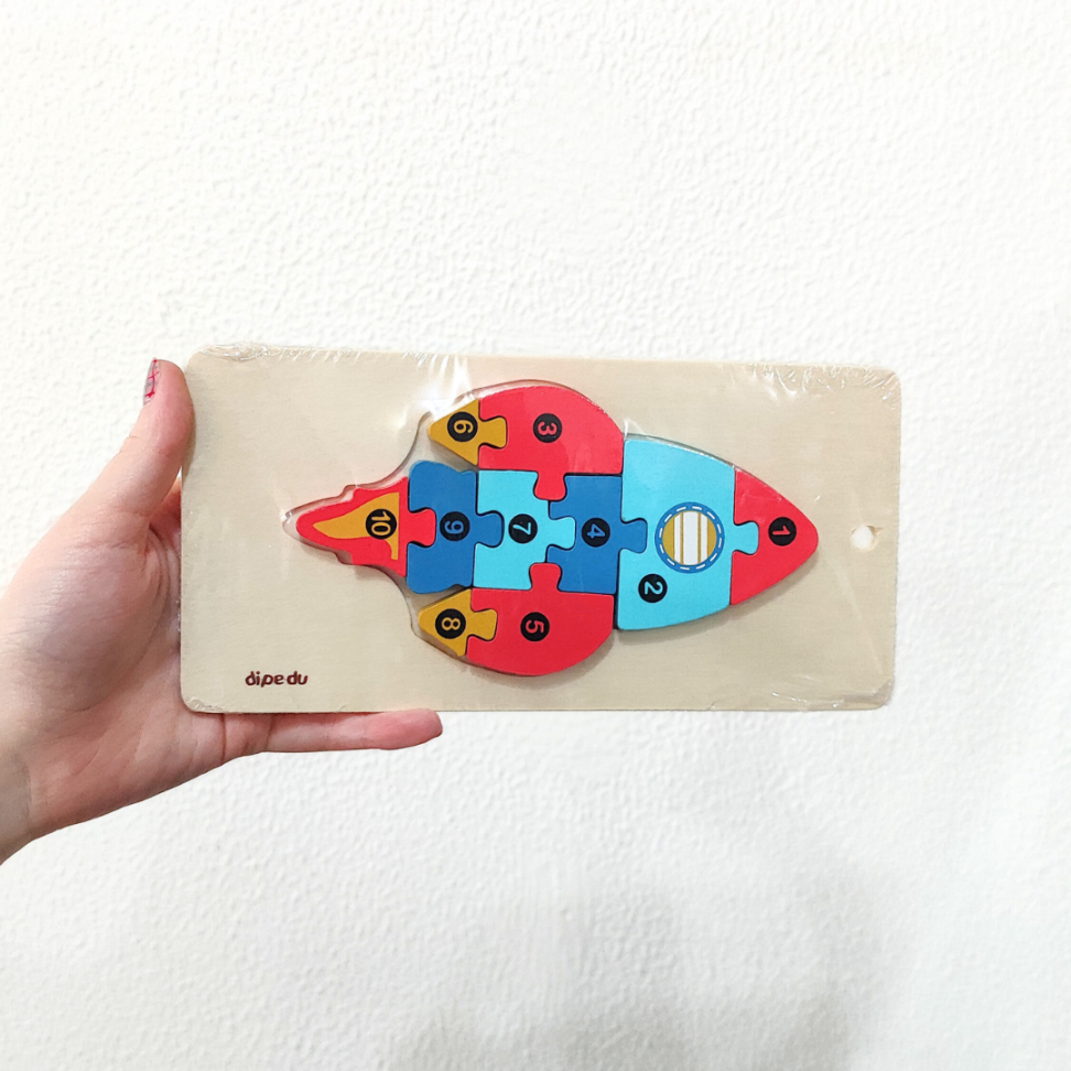 Quebra-Cabeça 10 Peças Dipedu BRW - #1