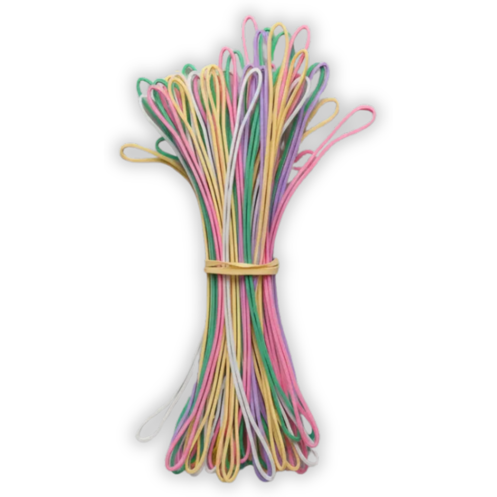 Atilhos Elásticos Especial Colorido 75 Unidades Mercur - #2