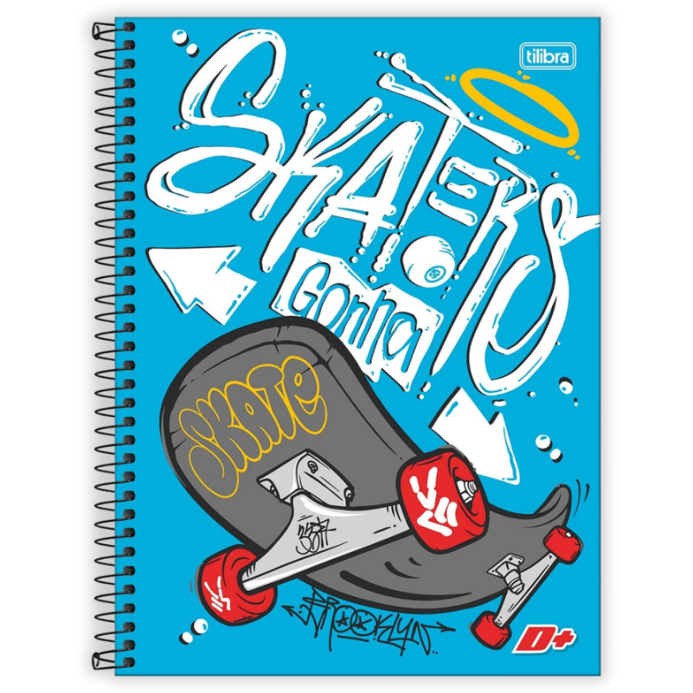 Caderno com Espiral Universitário 1 Matéria D+ Mascuino Tilibra - #8