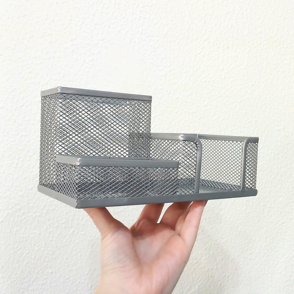 Porta Objetos Aramado Prata OR5122 BRW - #3