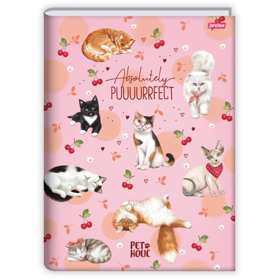 Caderno Brochura Pet Holic Jandaia - #1