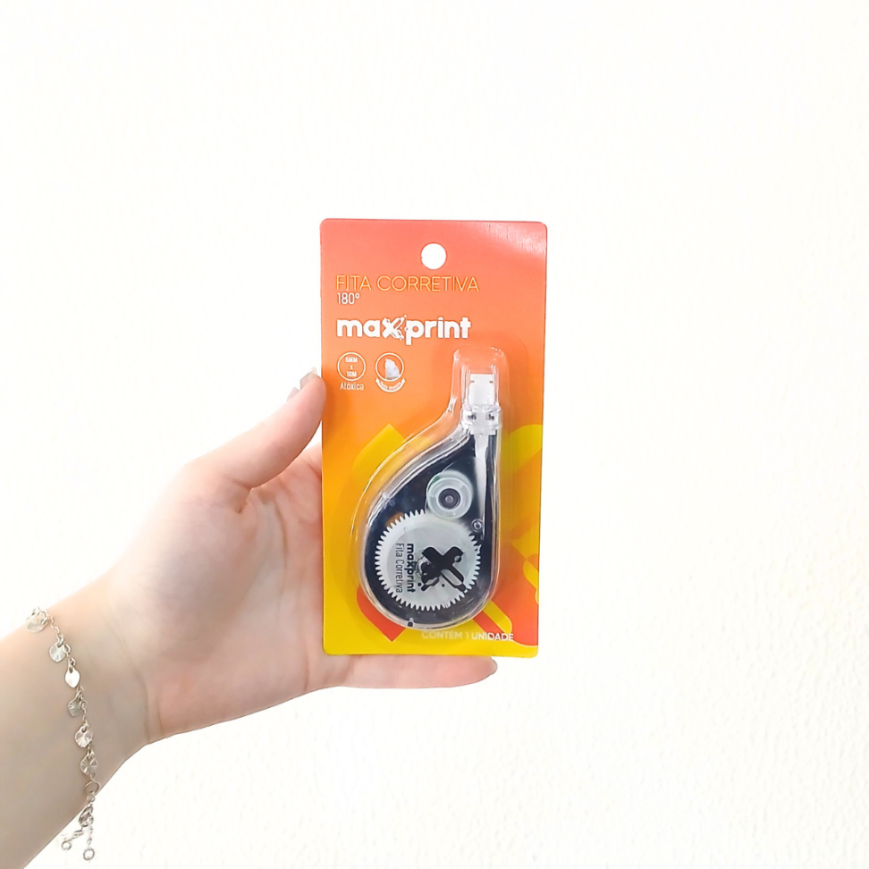 Fita Corretiva 180° 10m x 5mm Maxprint - #4