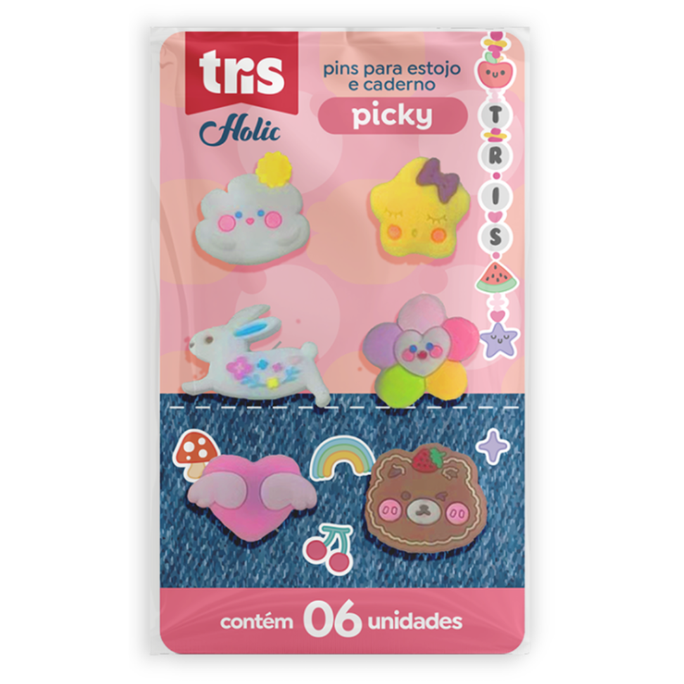 Pins Picky Charm Holic Tris - #1