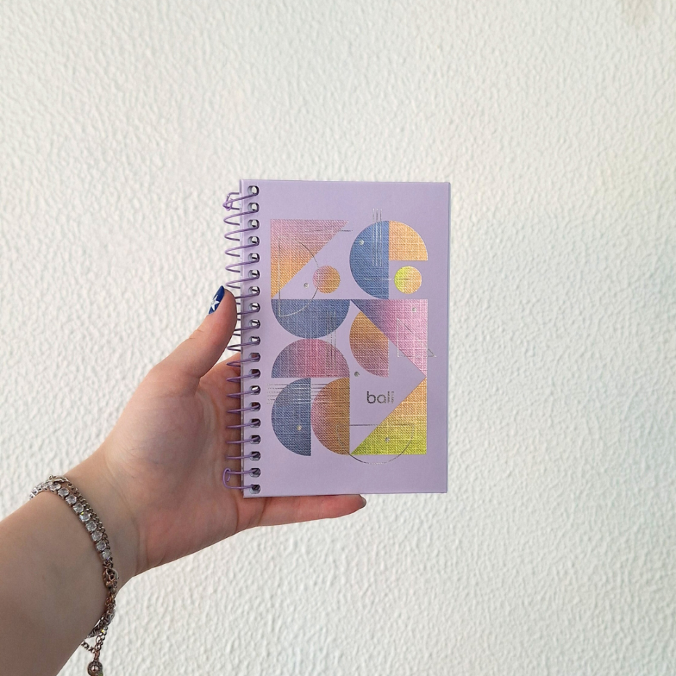 Caderneta com Espiral Bali Foroni - #7