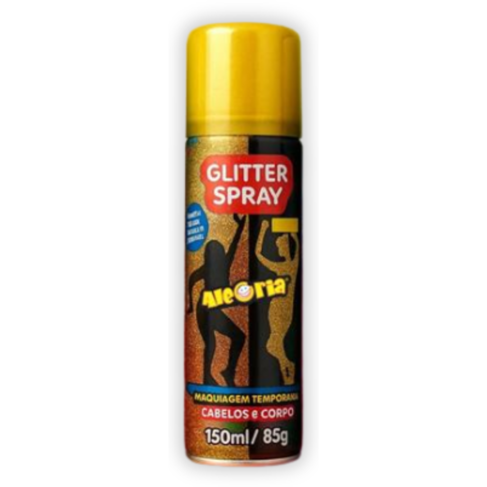 Spray de Cabelo Glitter 150ml Alegria - #6