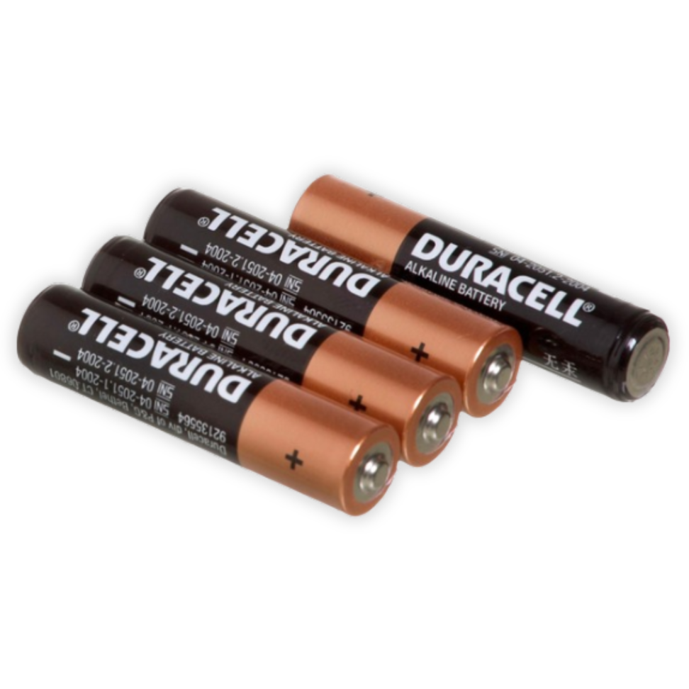 Pilha Alcalina AAA 4 Unidades Duracell