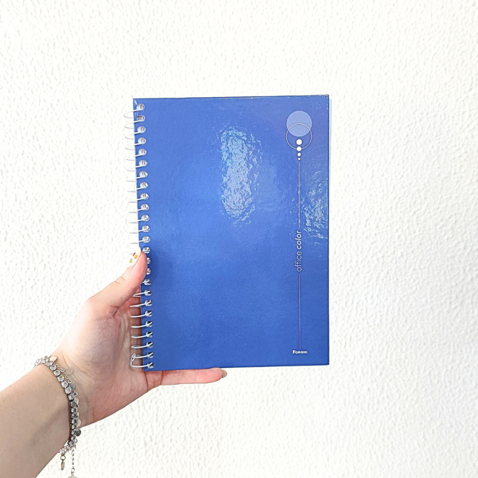 Caderno com Espiral Pequeno 1/4 Office Color Foroni - #14