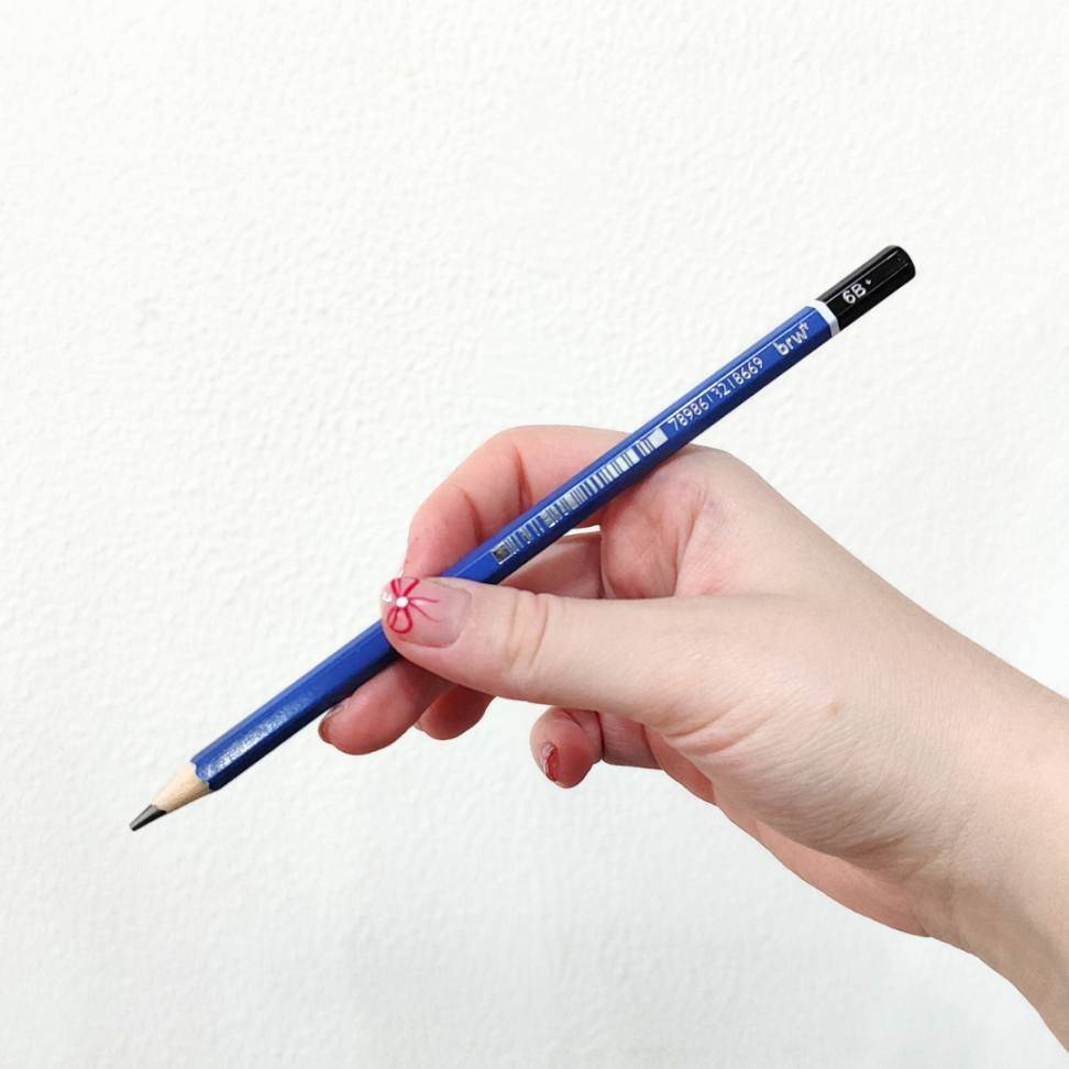 Lápis Grafite Artístico 6B BRW - #1