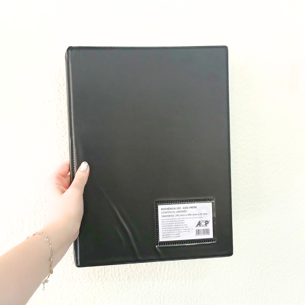 Pasta Catálogo 50 Sacos com Visor 122 ACP - #3