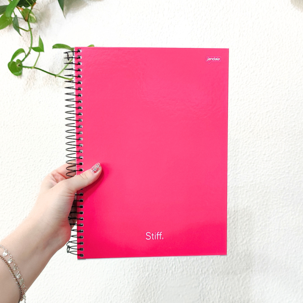 Caderno com Espiral Universitário Stiff 10 Matérias Jandaia - #6