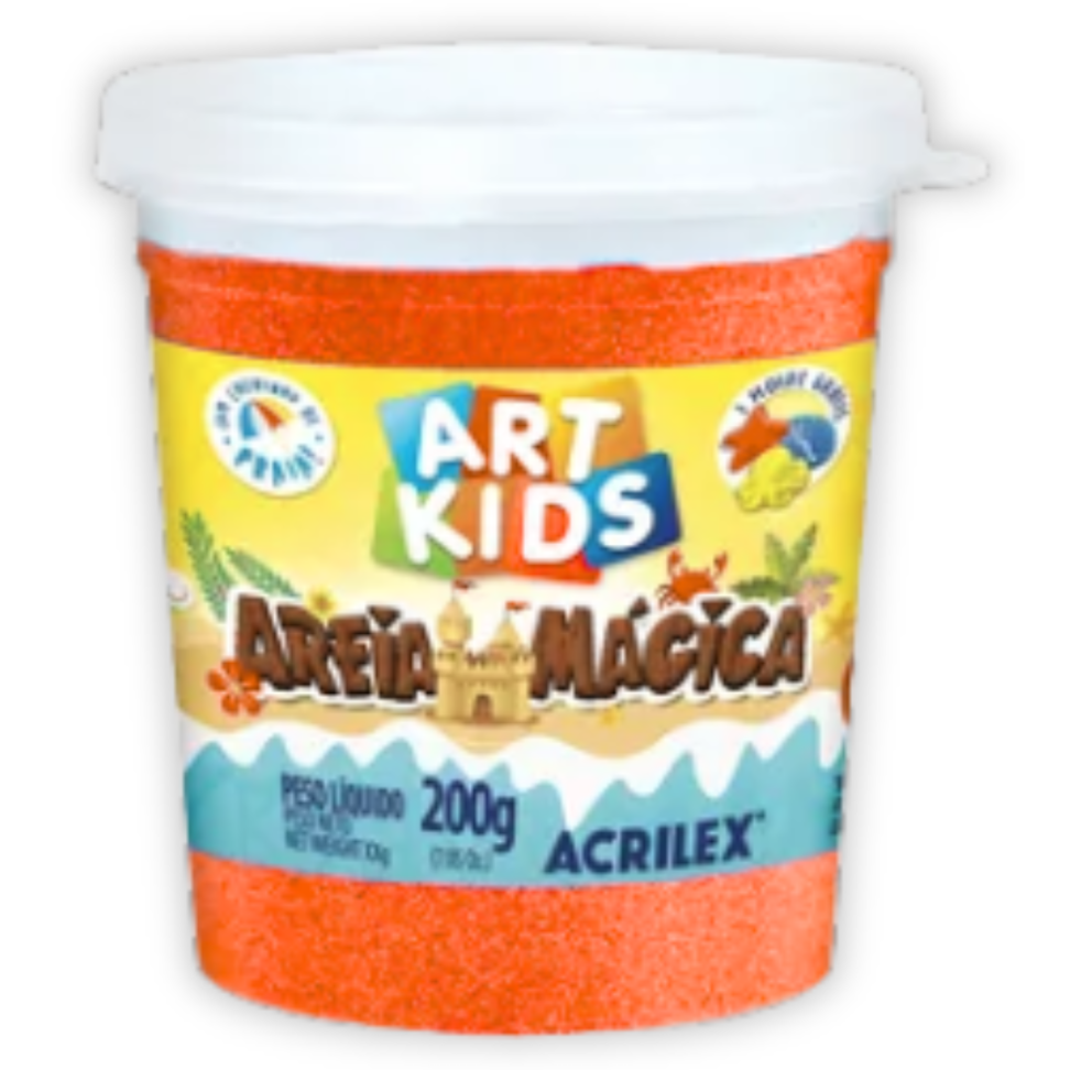 Areia Mágica + Forma Art Kids 200g Acrilex - #6