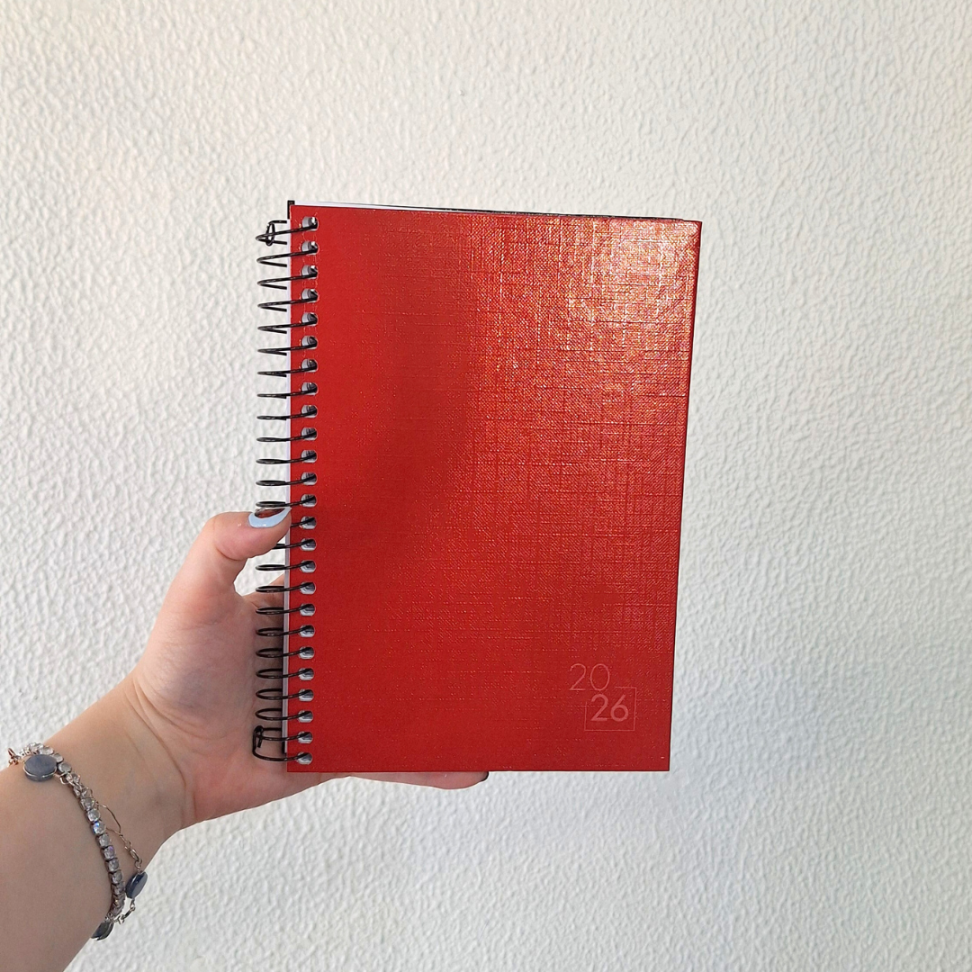 Agenda Executiva Espiral Diária Colorida Spice 2026 Tilibra - #12