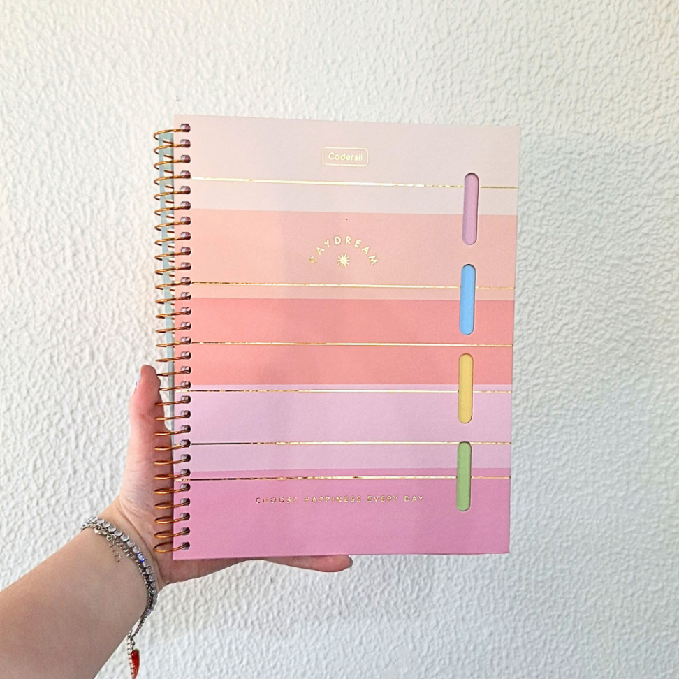 Caderno Criativo com Espiral Colegial Daydream Cadersil - #6