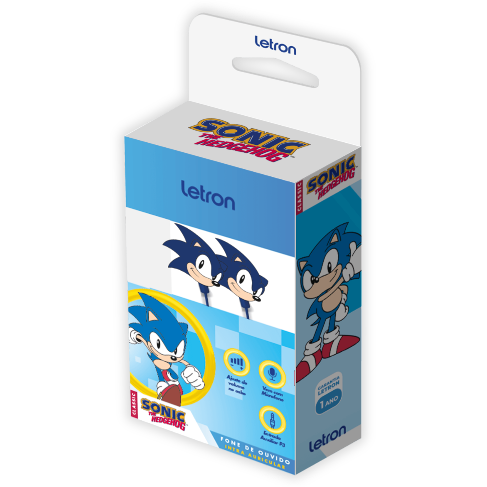 Fone de Ouvido Intra Auricular Sonic Letron