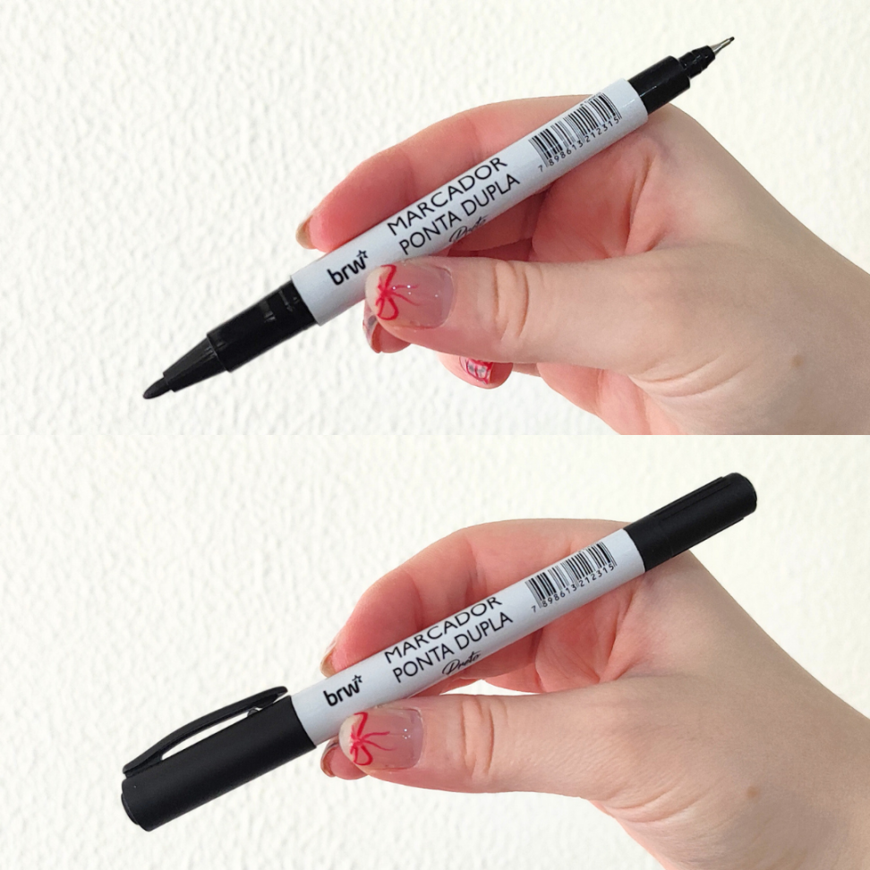 Marcador Multiuso Ponta Dupla BRW - #5