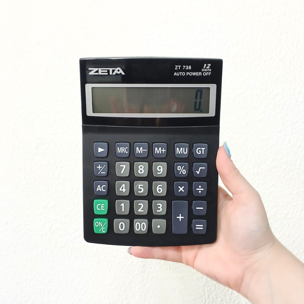 Calculadora de Mesa Eletrônica ZT-738 Zeta - #3