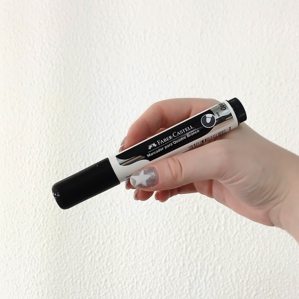 Marcador para Quadro Branco e Vidro Faber-Castell - #6