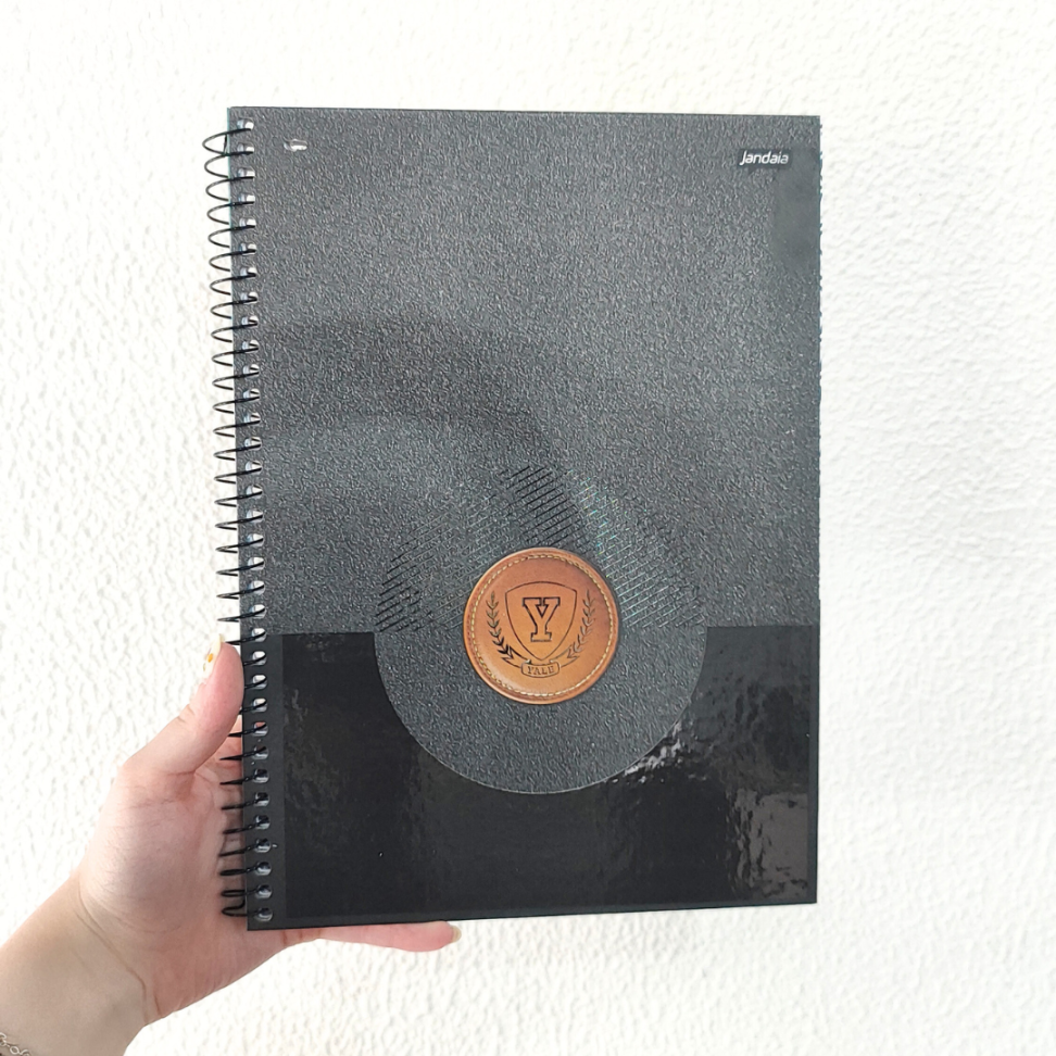 Caderno com Espiral Universitário Yale 1 Matéria Jandaia - #1