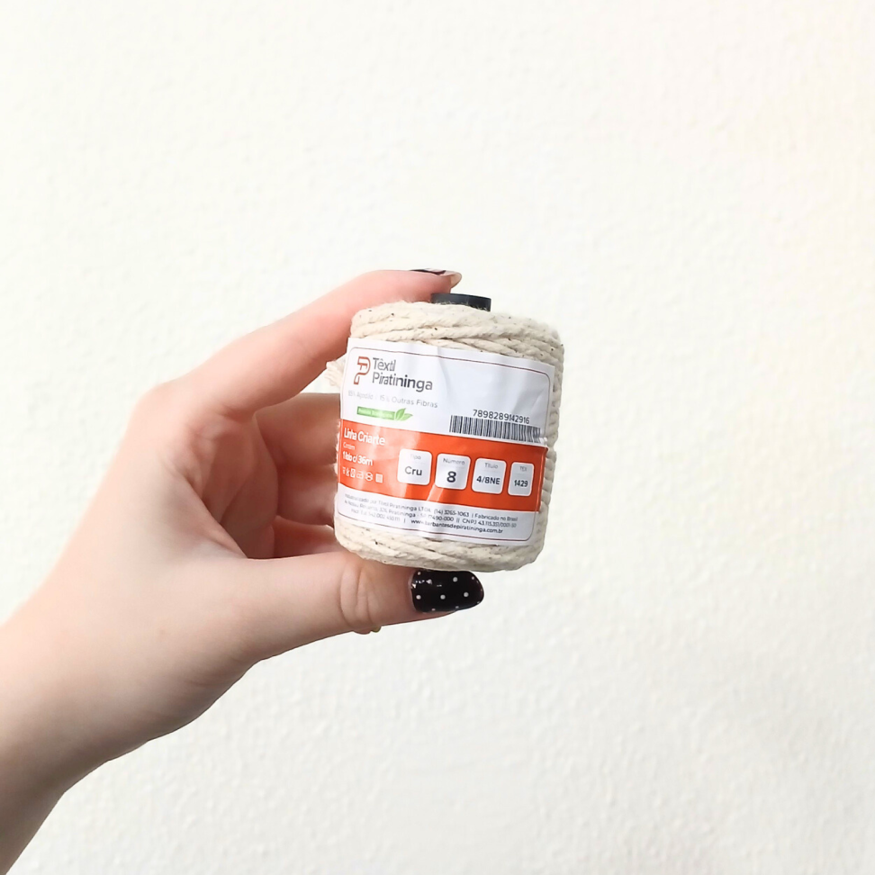Barbante Cru N.8 36m Têxtil Piratininga - #2