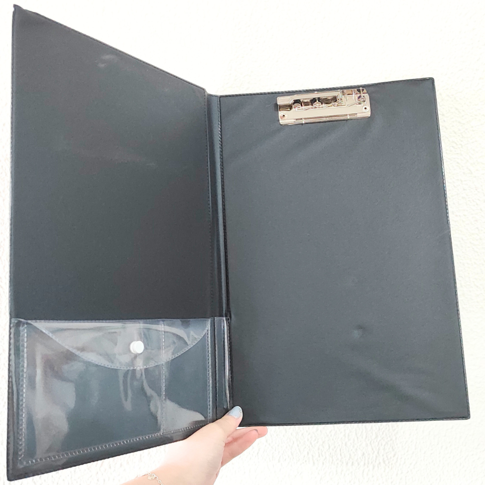 Pasta Prancheta com Bolsa Croco Déo Plásticos - #1