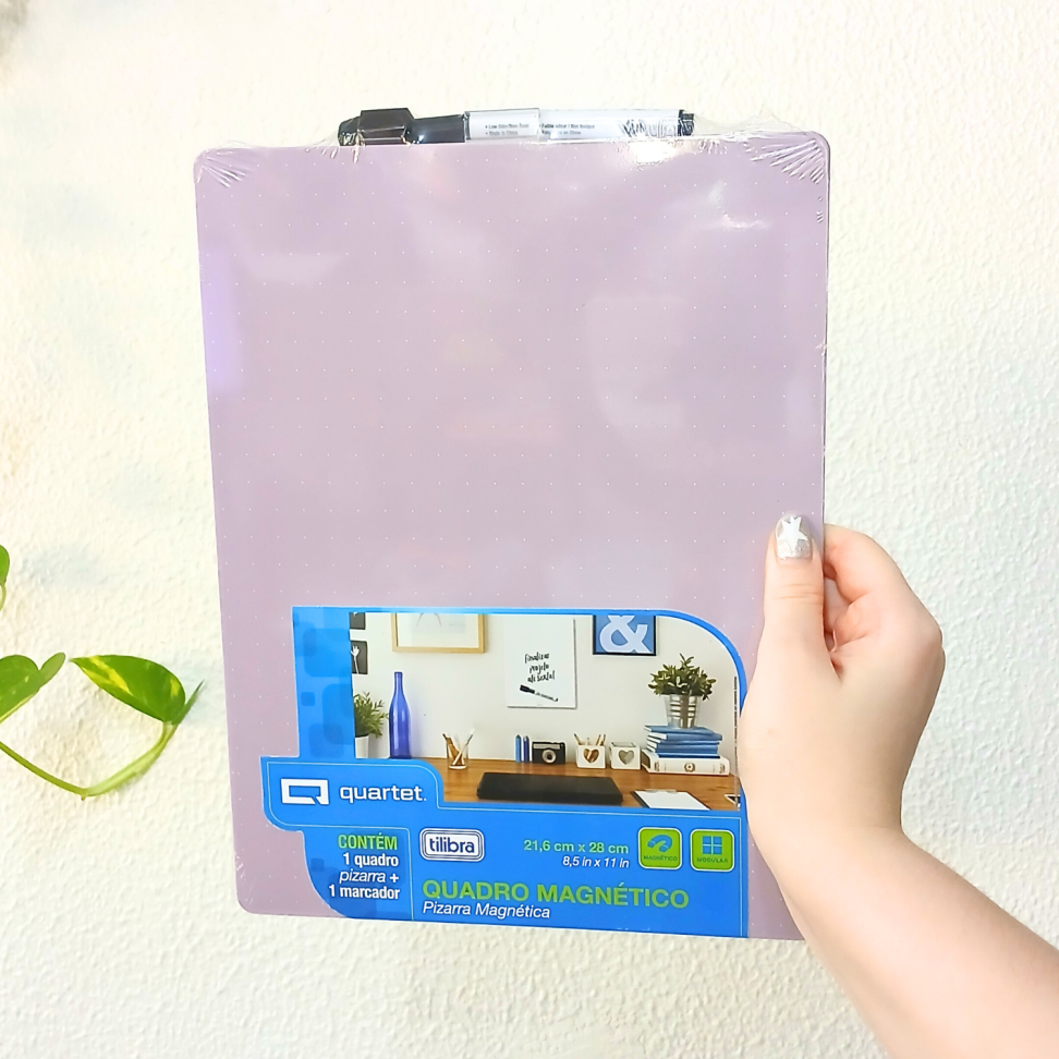 Quadro Magnético Ofício + 1 Marcador Quartet Tilibra - #5