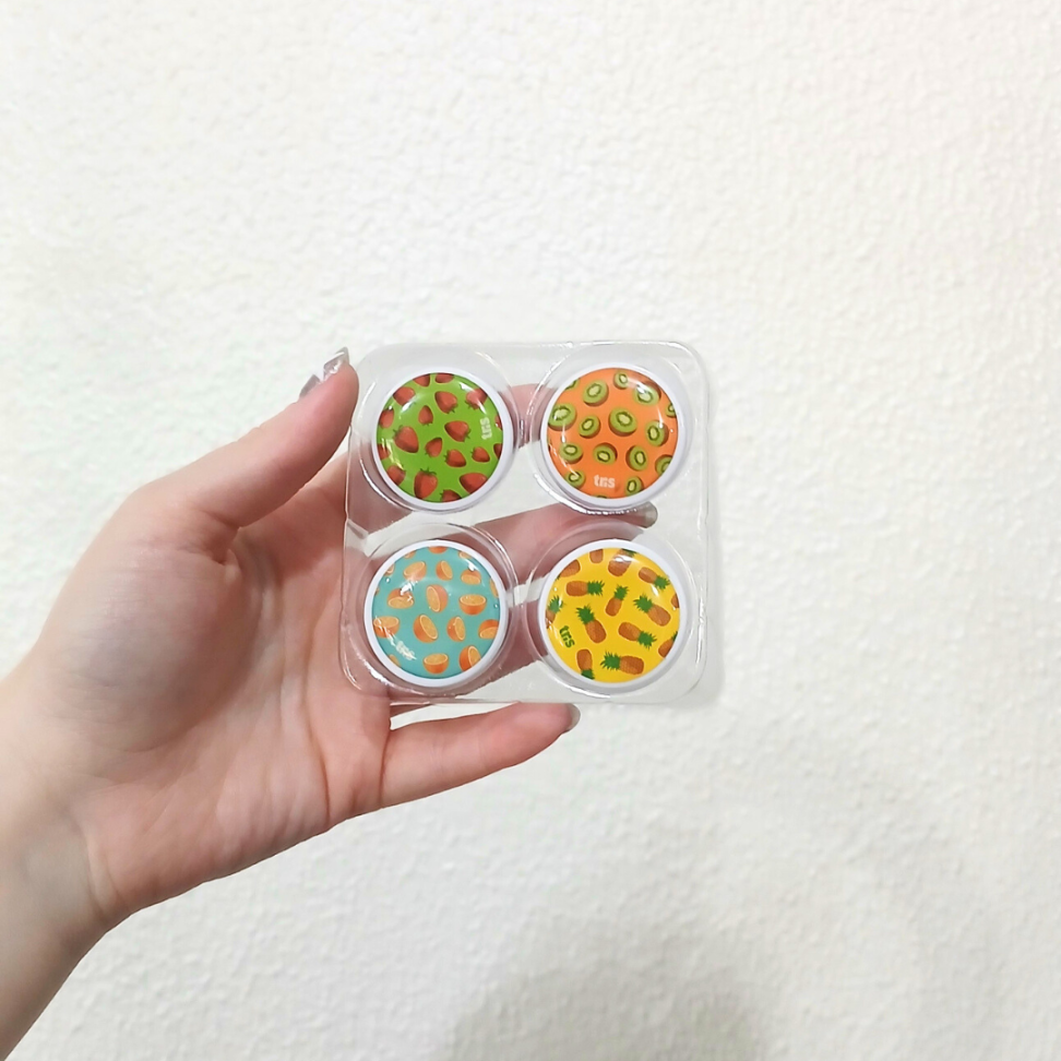 Clips de Papel Magnético 4 Unidades Tropical Holic Tris - #5