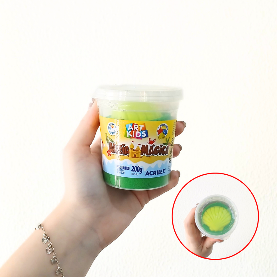 Areia Mágica + Forma Art Kids 200g Acrilex - #10