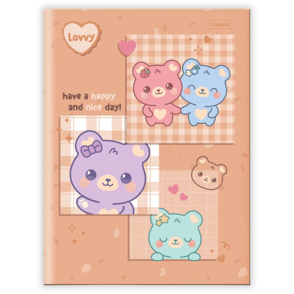 Caderno Brochura Pequeno 1/4 Lovvy Cadersil - #2