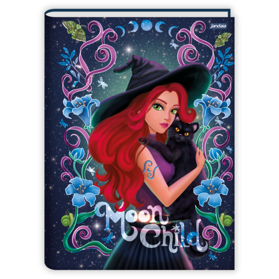 Caderno Brochura Spooky Love Jandaia - #1