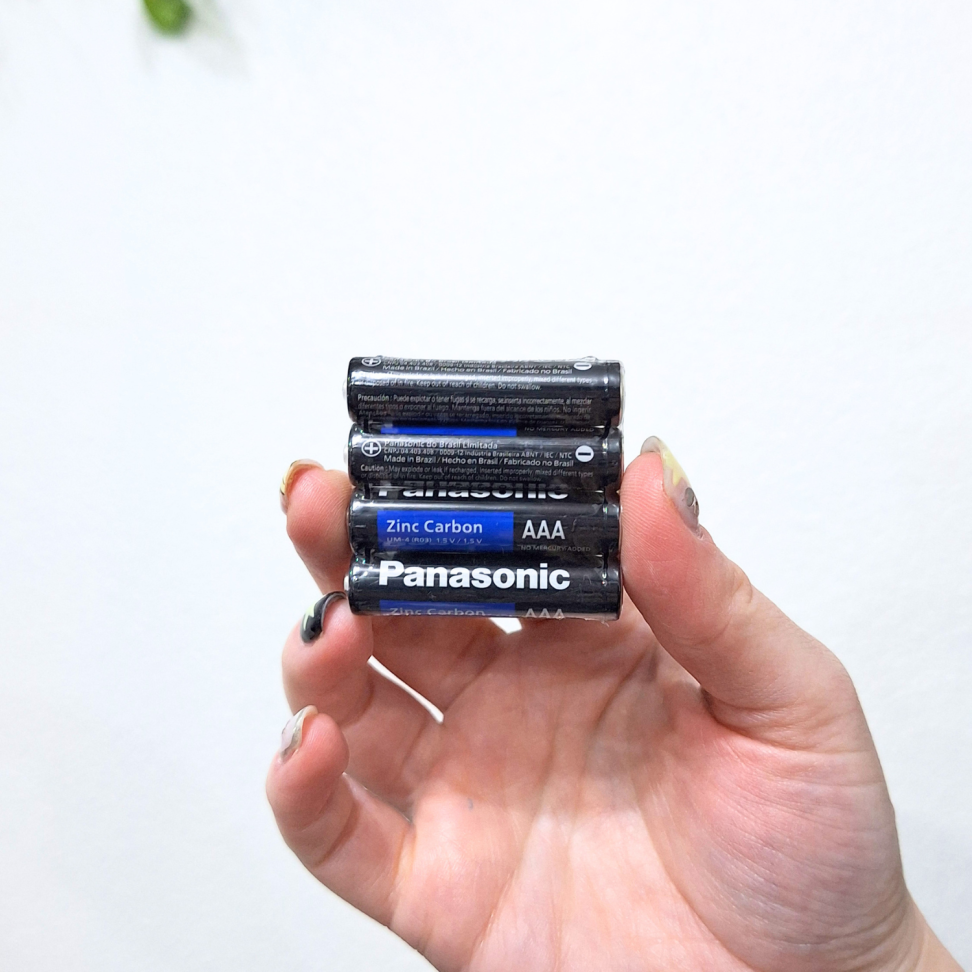 Pilha de Zinco Carvão AAA 4 Unidades Panasonic - #3