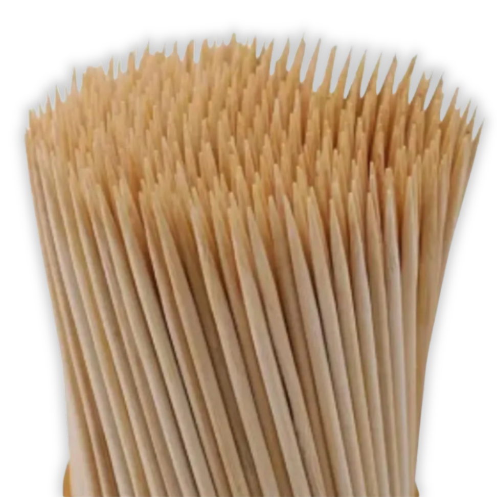 Espetos de Bambu para Churrasco 30cm 50 Unidades Vabene - #2