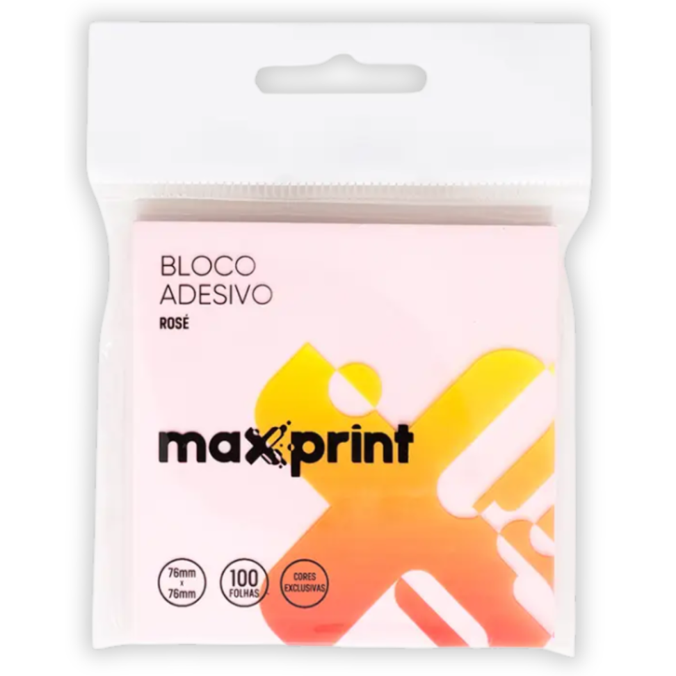 Bloco Adesivo 76mm x 76mm Hope Maxprint - #1